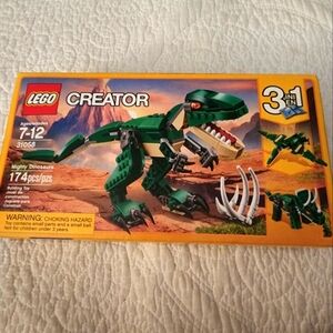 LEGO Creator 3-in-1 Green Dinosaur Set
